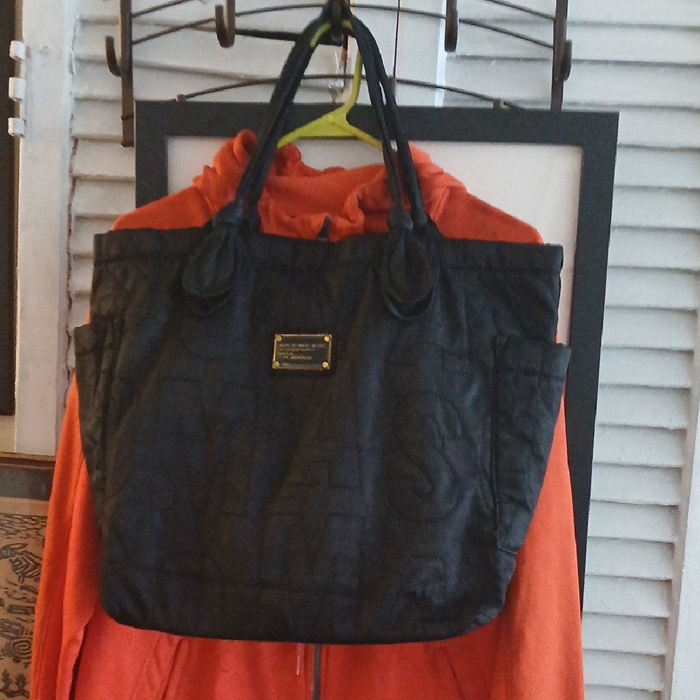 Marc Jacobs Black Quilted Tote